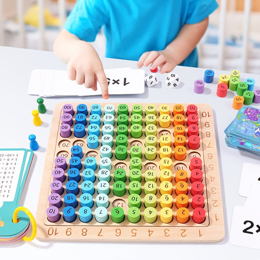 LogiJoy™⎪3-in-1 Multiplication & Division Board Math Learning Game