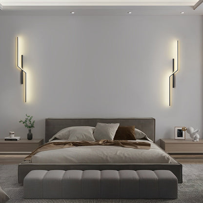 Lines Creative LED Modern Minimalist Wall Lamp Decorative Wall Lighting