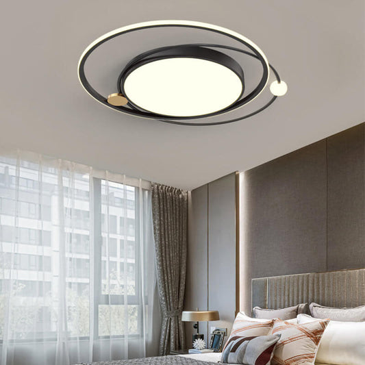 Nordic Round Circle LED Ceiling Light Flush Mount