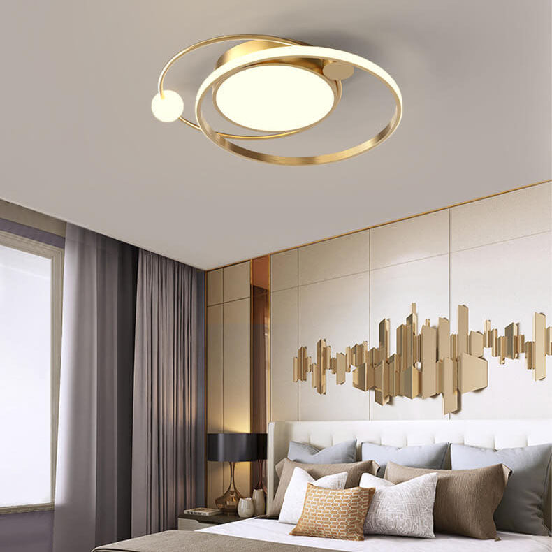 Nordic Round Circle LED Ceiling Light Flush Mount