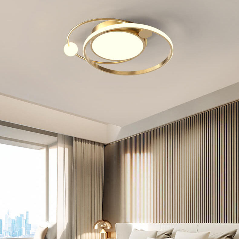 Nordic Round Circle LED Ceiling Light Flush Mount