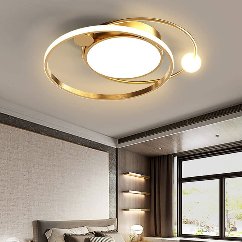 Nordic Round Circle LED Ceiling Light Flush Mount