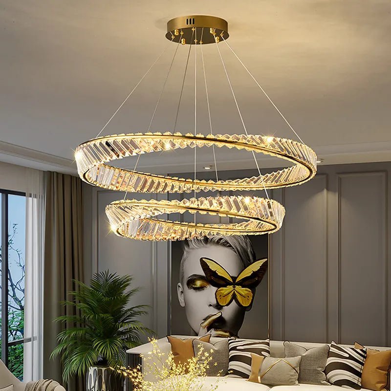 Aura 2-Tier Chandelier