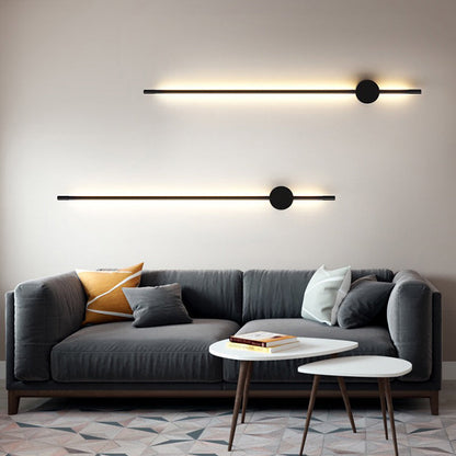 Urban Modern Minimalist LED Linear Wall Lamp