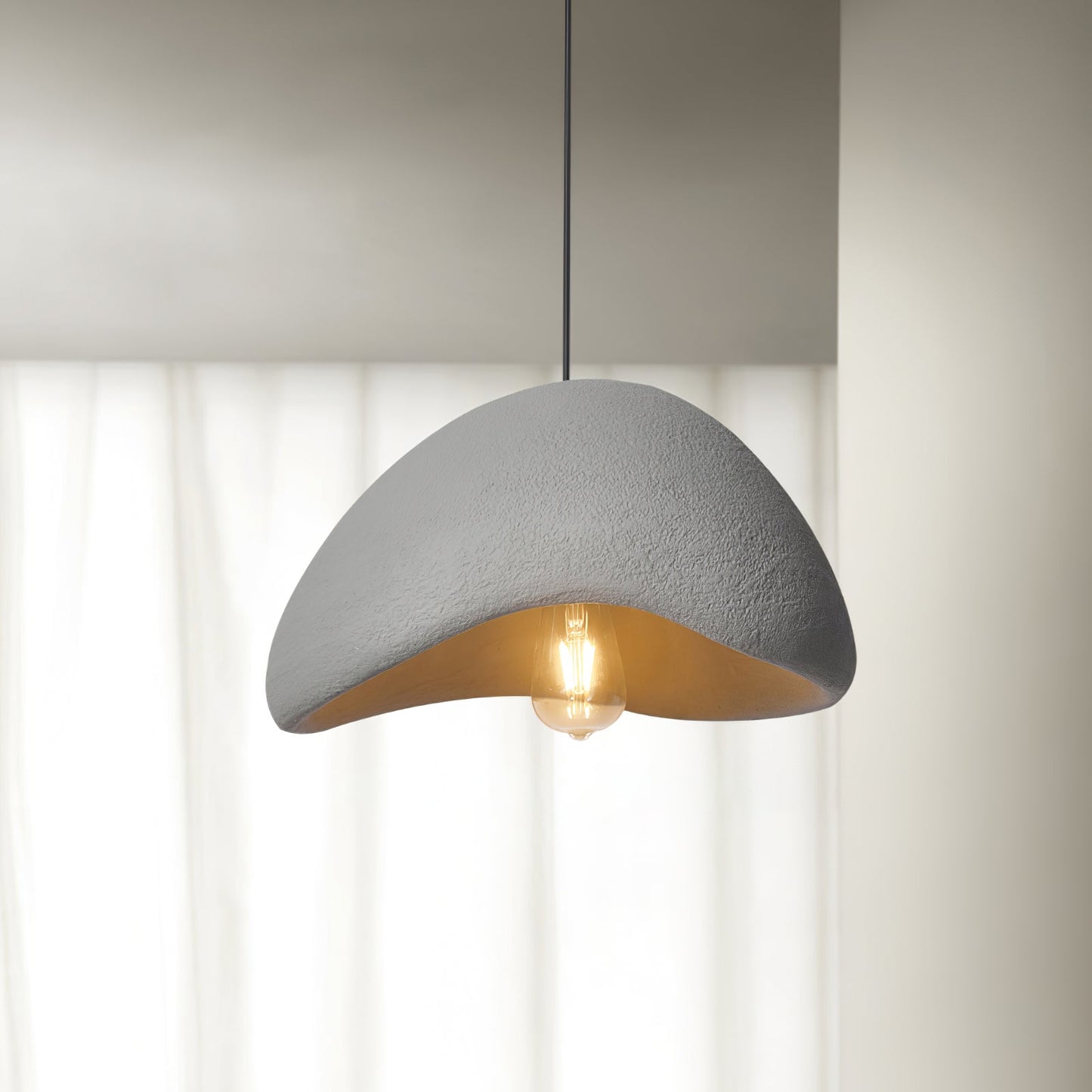 Wabi-Sabi Cocoon Pendant Light