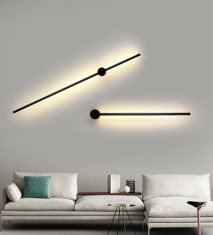 Urban Modern Minimalist LED Linear Wall Lamp