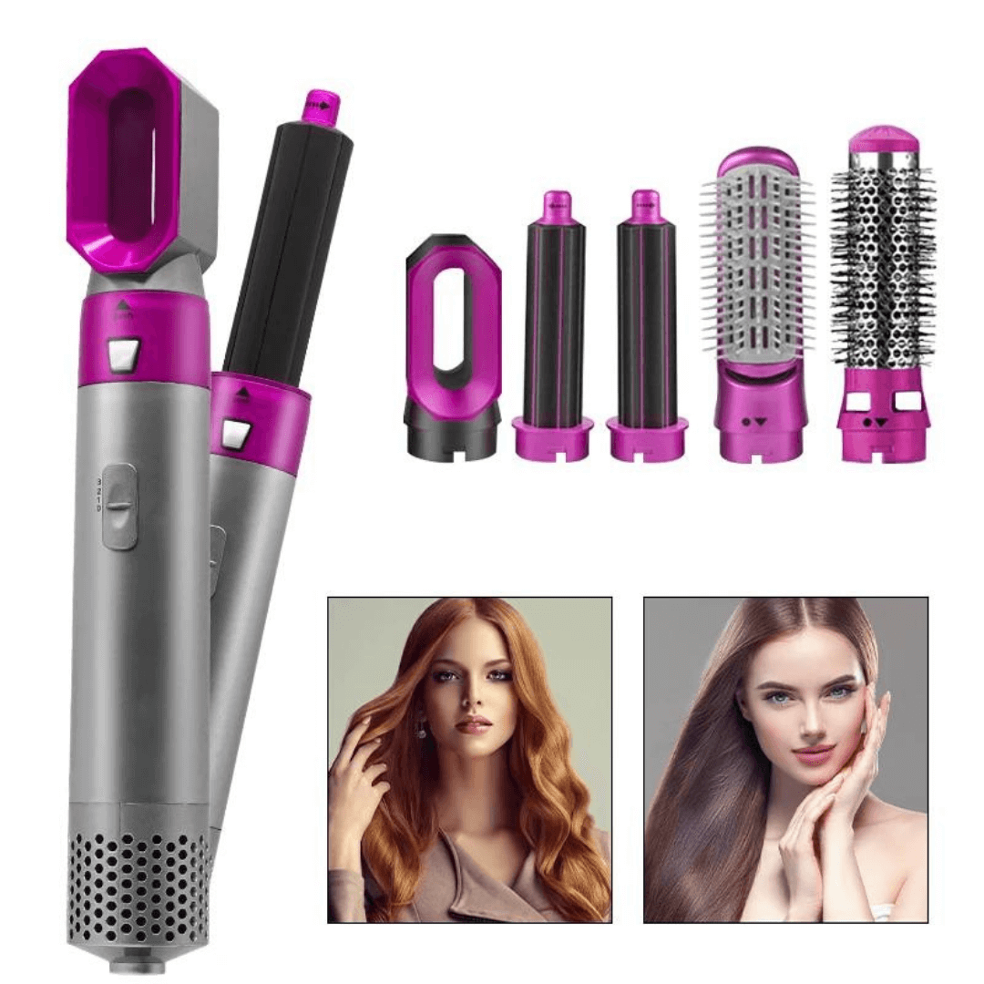 HairMaster Expert™⎪5-in-1 Hair Dryer and Hot Air Brush Styler