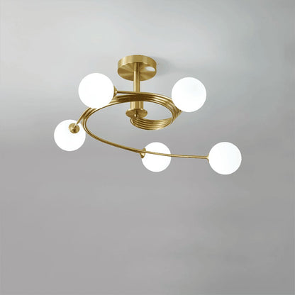 Ably Spiral Chandelier