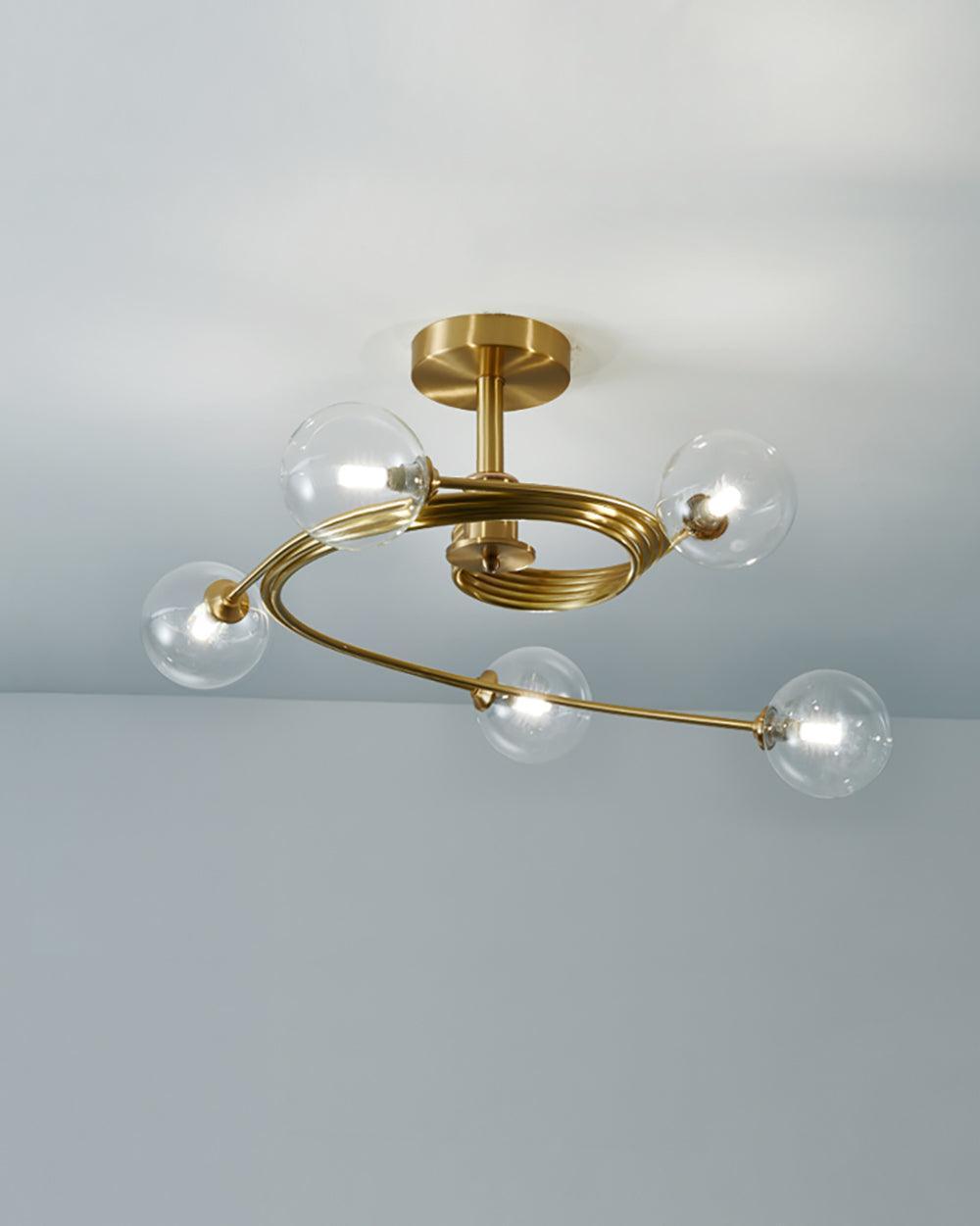 Ably Spiral Chandelier