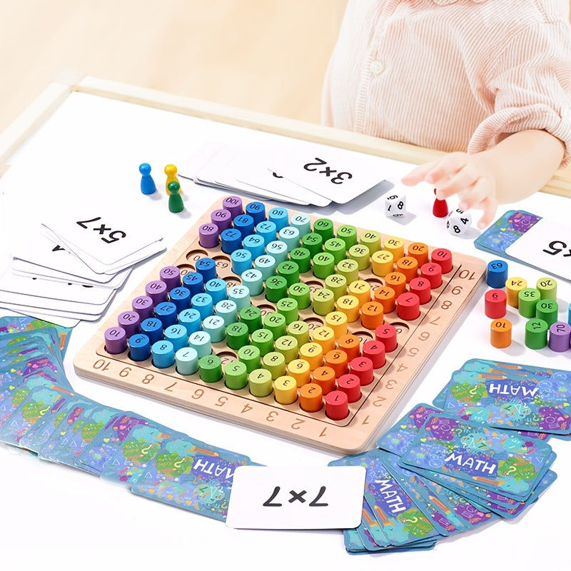LogiJoy™⎪3-in-1 Multiplication & Division Board Math Learning Game