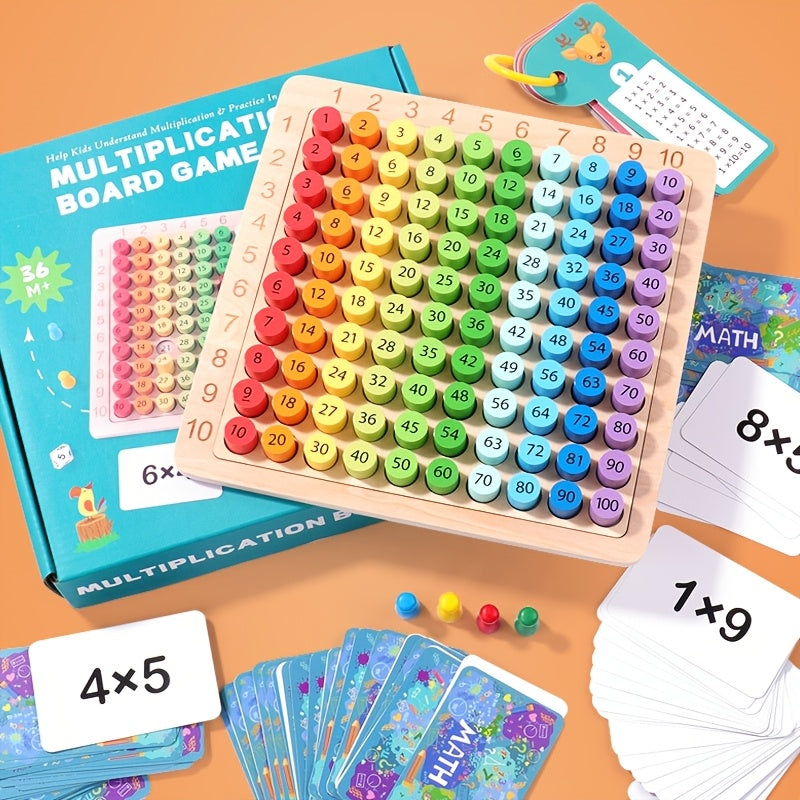 LogiJoy™⎪3-in-1 Multiplication & Division Board Math Learning Game