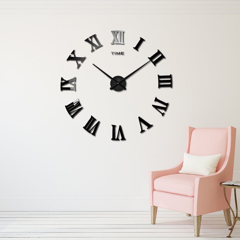 Roman Numeral Creative Wall Clock