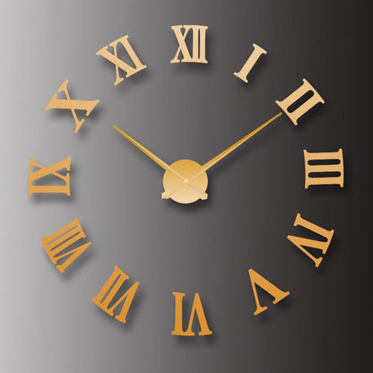 Roman Numeral Creative Wall Clock