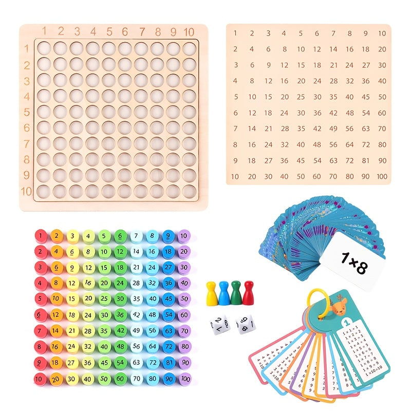 LogiJoy™⎪3-in-1 Multiplication & Division Board Math Learning Game