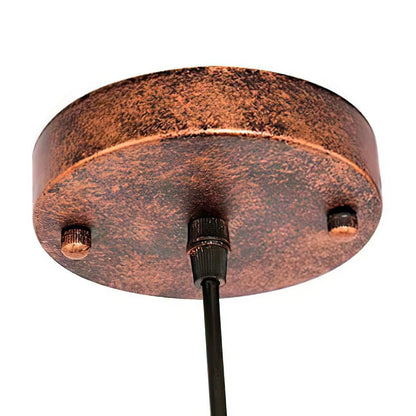 Industrial Vintage Antique Copper Pendant Light