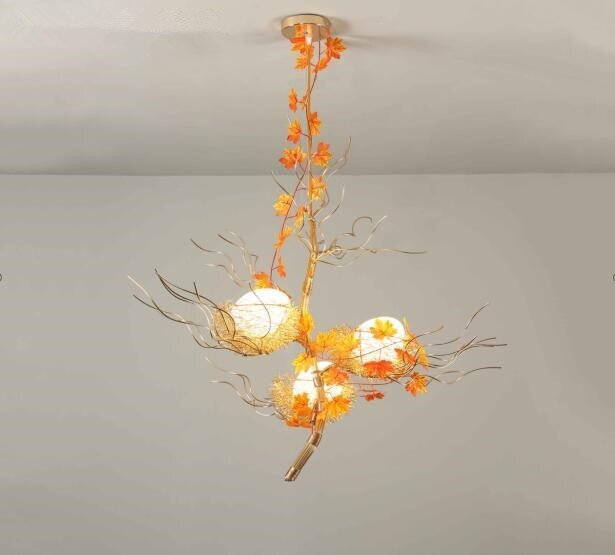 Gold Nest Ceiling Light