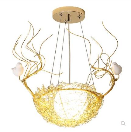 Gold Nest Ceiling Light