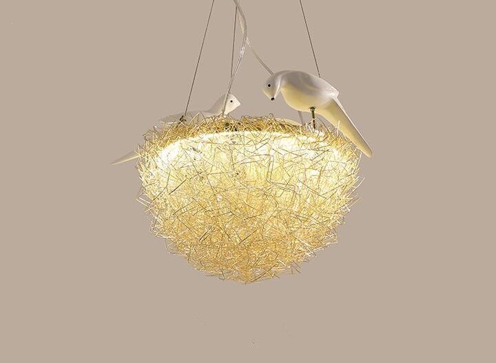 Gold Nest Ceiling Light