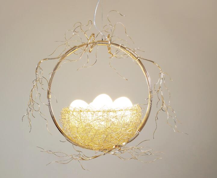 Gold Nest Ceiling Light