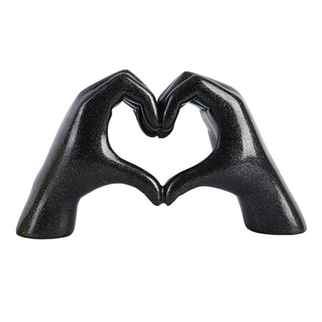 Heart Gesture Figurine