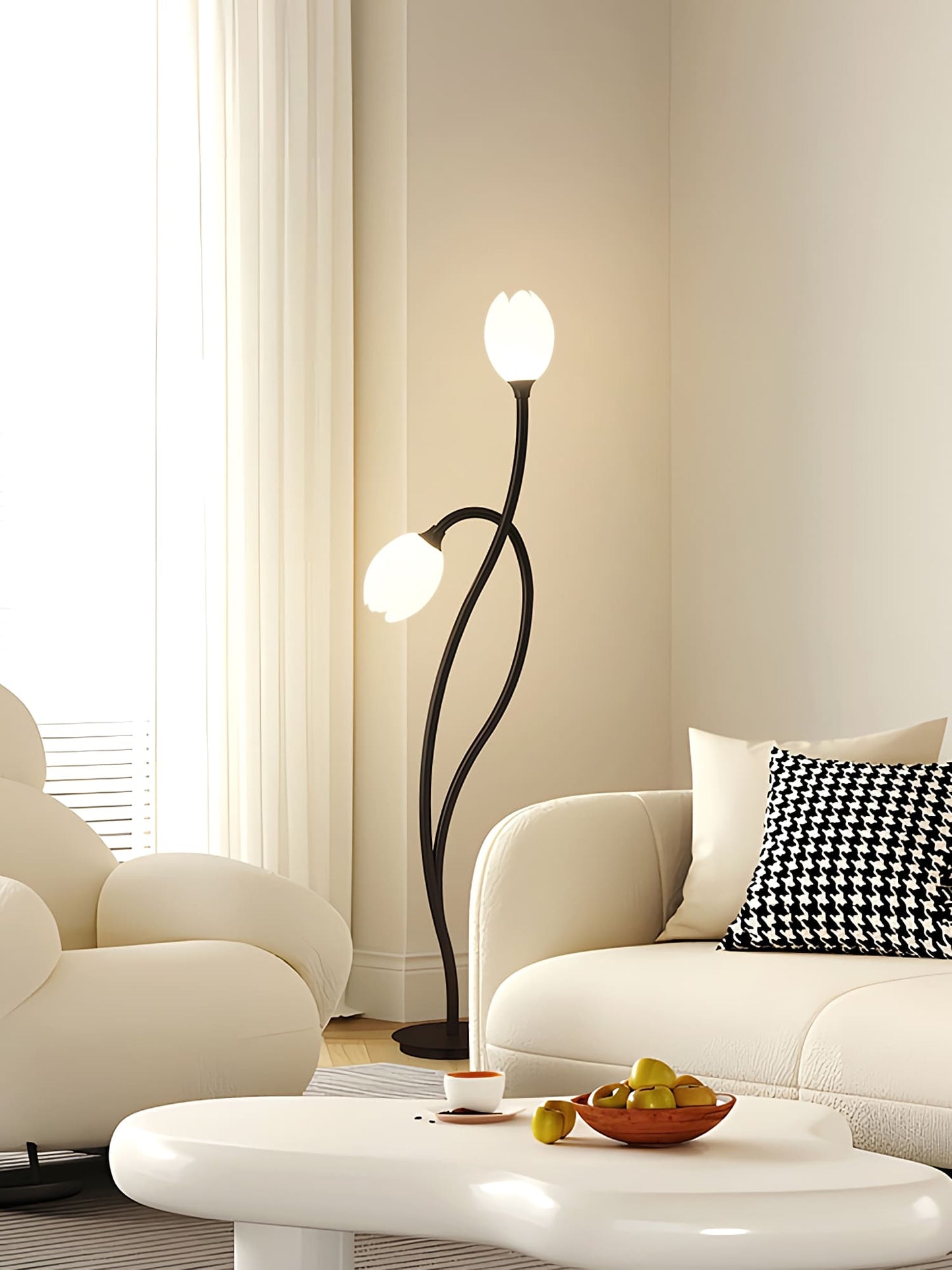 Manta Flower Floor Lamp