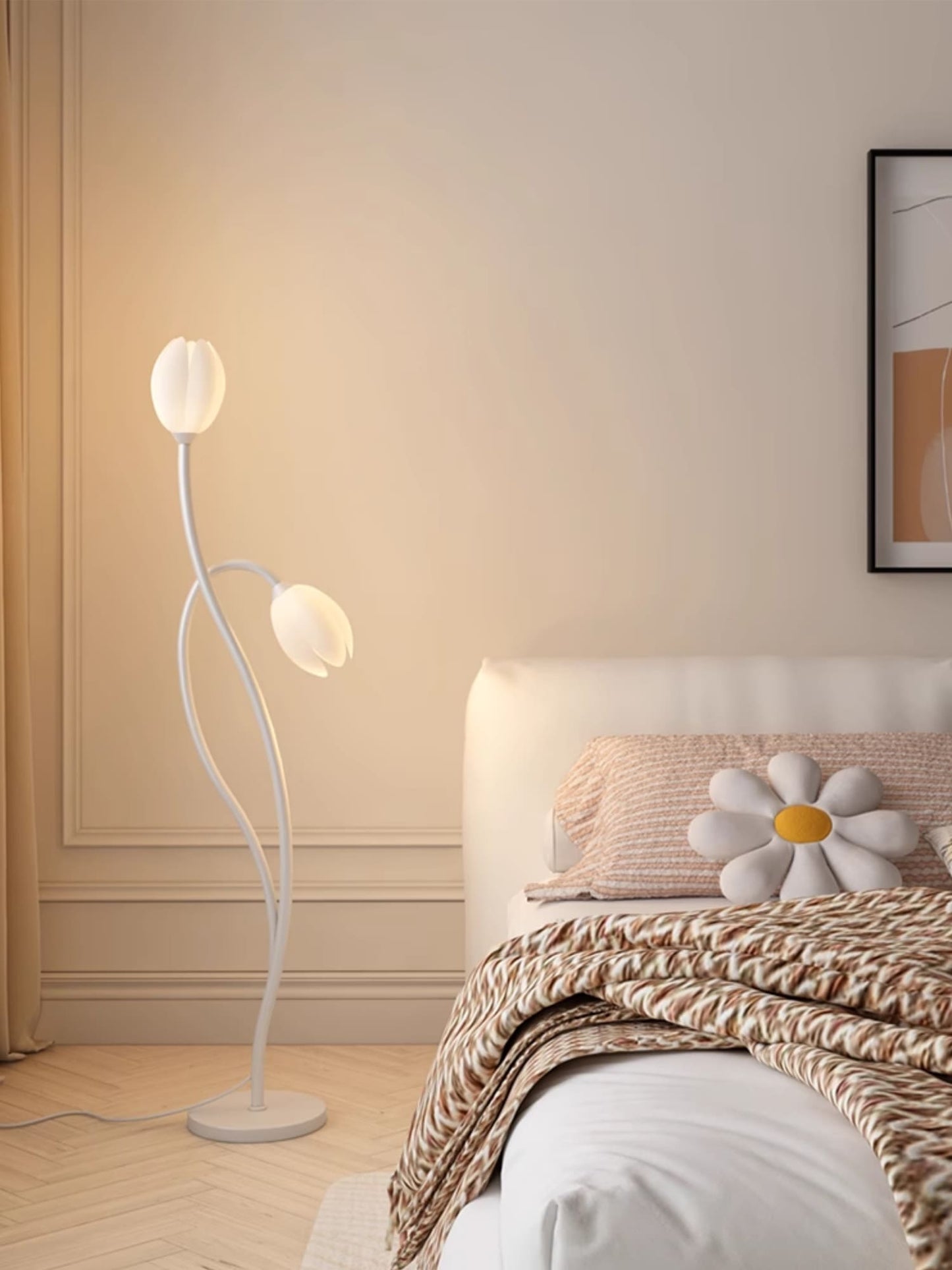 Manta Flower Floor Lamp