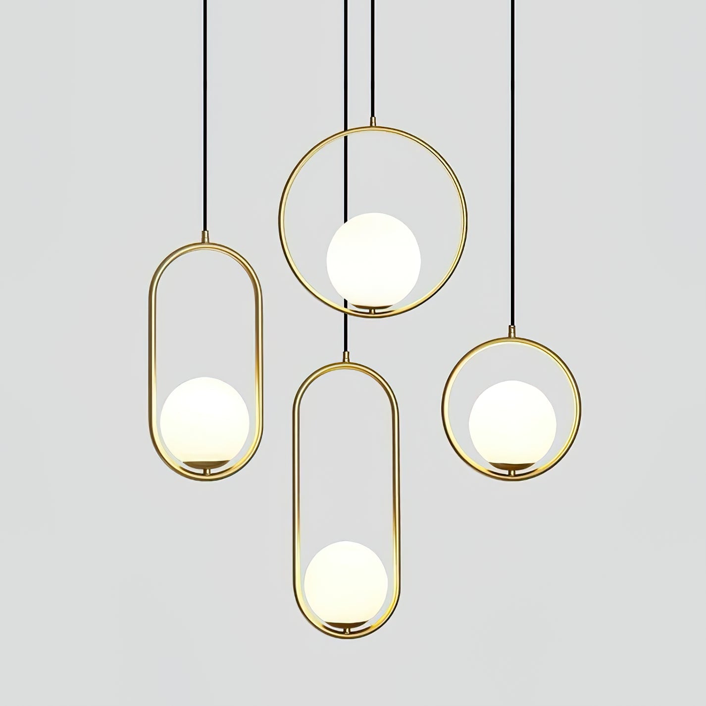 Mila Glass Ball Pendant Light