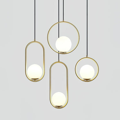 Mila Glass Ball Pendant Light