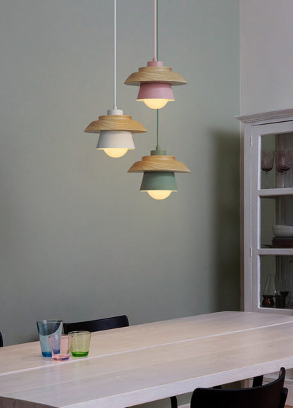 Nordic Wood Pendant Lights