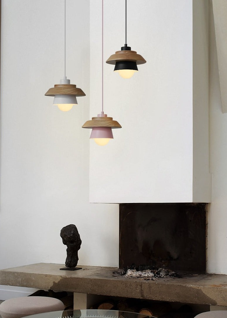 Nordic Wood Pendant Lights