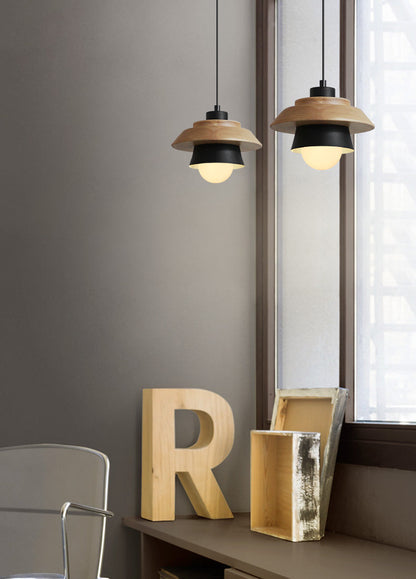 Nordic Wood Pendant Lights