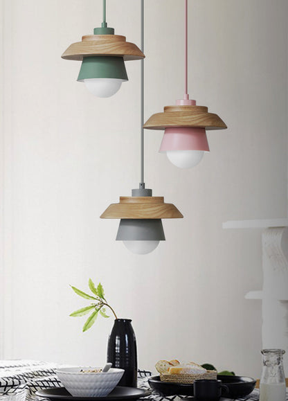 Nordic Wood Pendant Lights