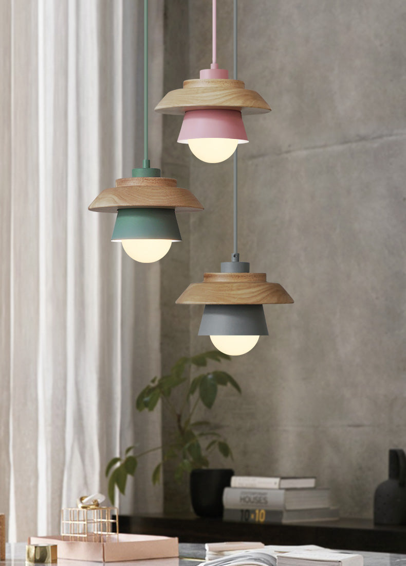 Nordic Wood Pendant Lights