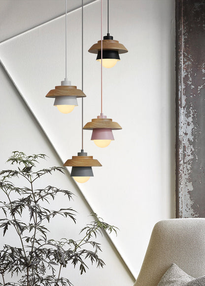 Nordic Wood Pendant Lights