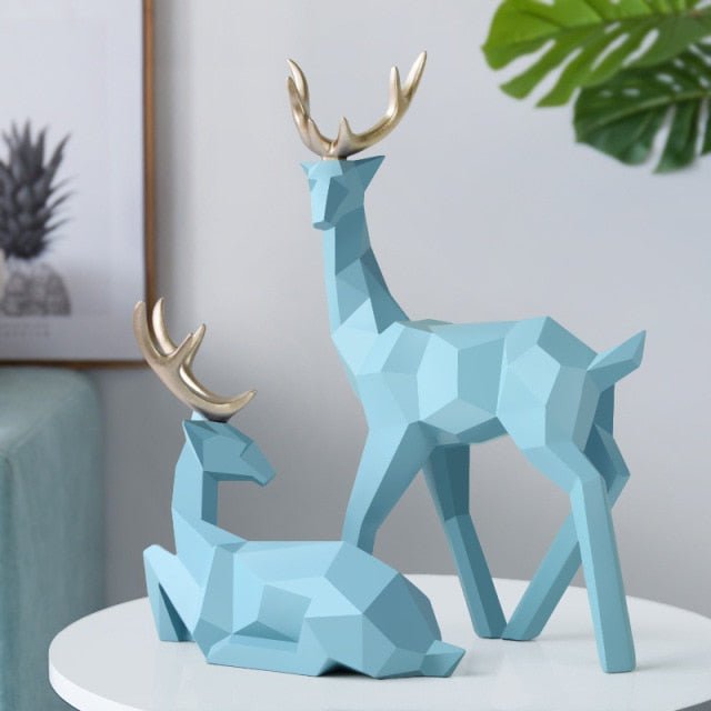 Scandinavian Reindeer Figurine