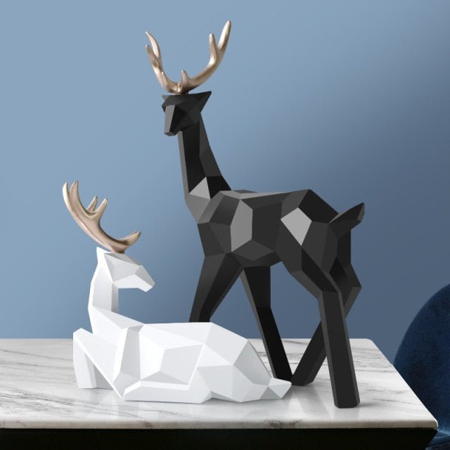 Scandinavian Reindeer Figurine