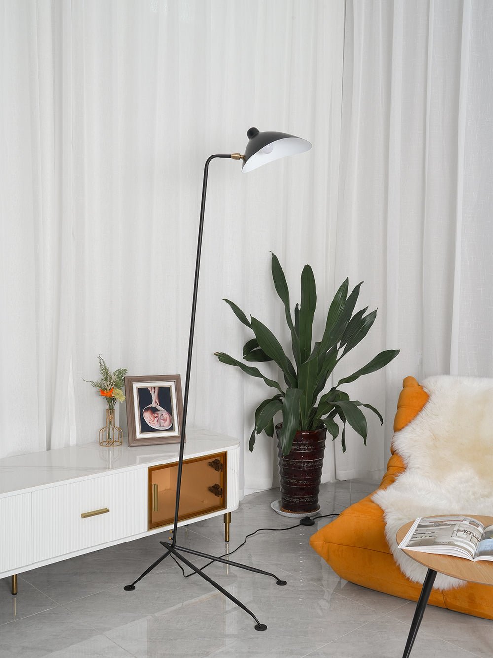 Serge Mouille Floor Lamp